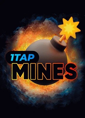 1Tap Mines online game logo by Turbo Games on oscarspinpl.com