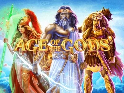 Age of the Gods casino game by Playtech – featured logo at Oscarspin