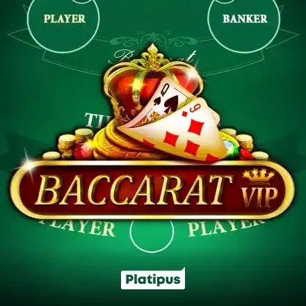 Baccarat VIP casino game by Platipus – featured logo at Oscarspin