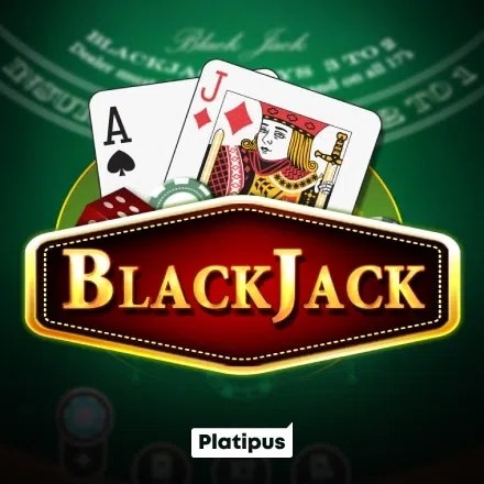 Blackjack casino game by Platipus – featured logo at Oscarspin
