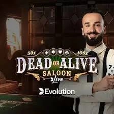 Enjoy Dead or Alive: Saloon by Evolution – logo hosted on oscarspinpl.com