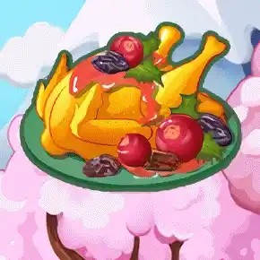 Food Coma online game logo by KA Gaming on oscarspinpl.com