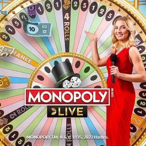 Try Monopoly Live slot by Evolution on oscarspinpl.com – logo image