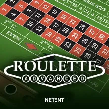 Roulette Advanced slot icon by NetEnt, available at Oscarspin
