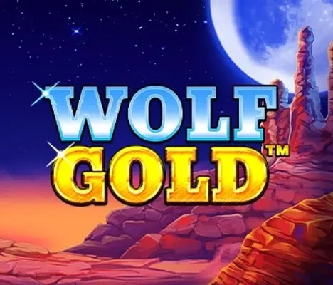 Wolf Gold online game logo by Pragmatic Play on oscarspinpl.com